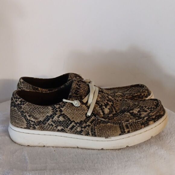 Ariat Women's Snake Print Casual Shoes - Picture 1 of 8